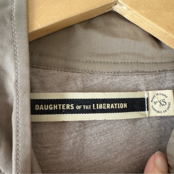 Anthropologie | Daughters of the Liberation Fly Me Away Anorak Bomber Jacket - Picture 3 of 6